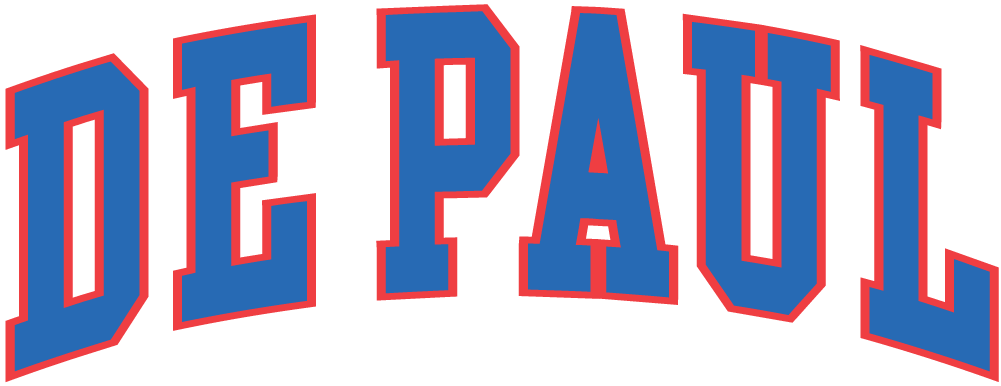 DePaul Blue Demons 0-1998 Wordmark Logo diy iron on heat transfer